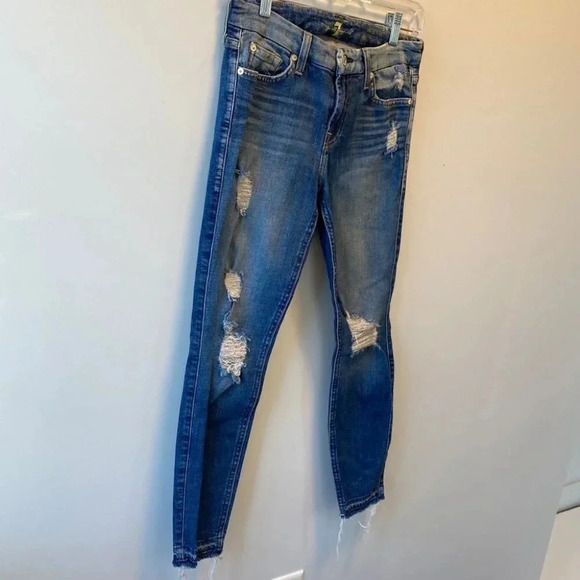 7 For All Mankind The Ankle Skinny Jean - Picture 3 of 15